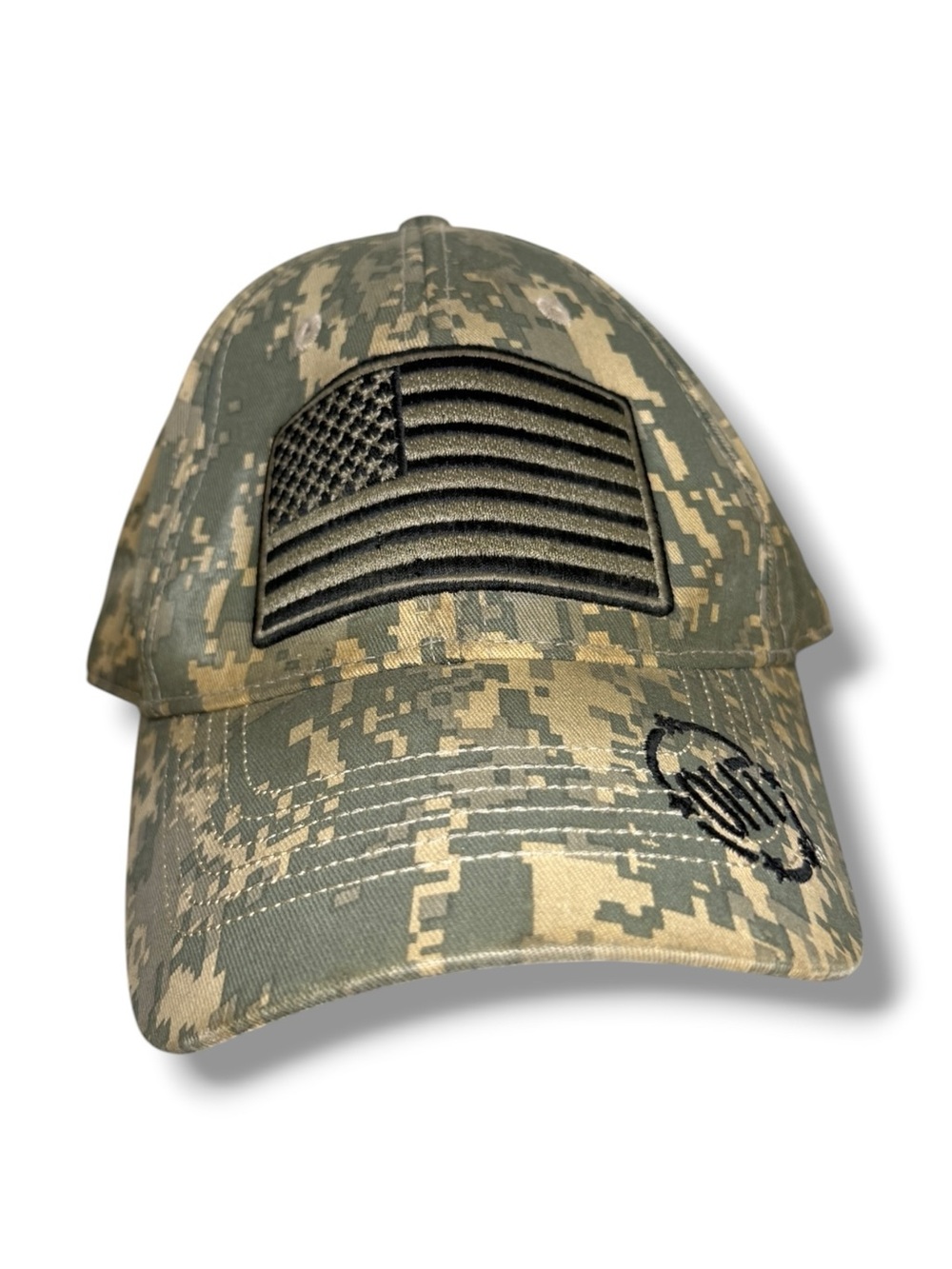 47 Brand OHT Operation Hat Trick Camo Baseball Cap USA Flag Adjustable Hat